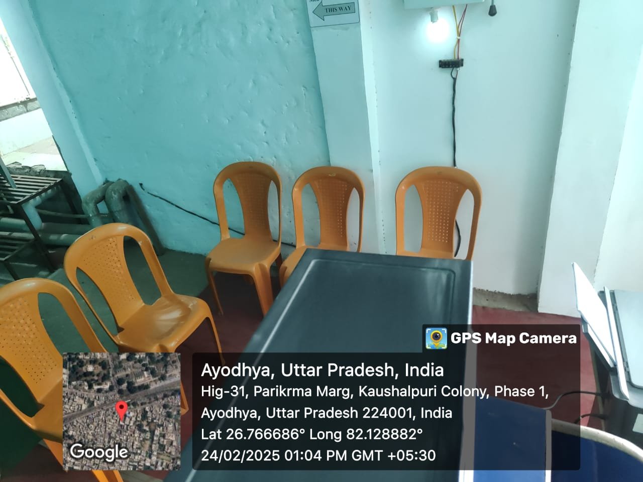 Faculty Area at Disha Educational Society, Ayodhya