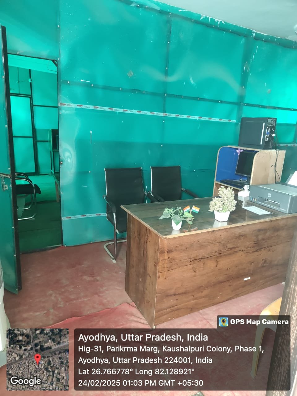 Faculty Area at Disha Educational Society, Ayodhya